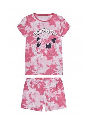 Трикотажная пижама для девочки розовая barbie 134-140