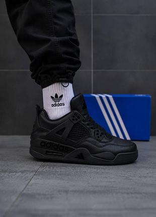 Унісекс чорні кросівки adidas усі розміри в наявності 36-45 стильні топові кросовки адідас