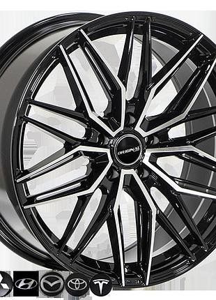 Диски колесные zw-3806 bp r19*8.5j pcd5*114.3 et35 dia 73.1 литые легкосплавные