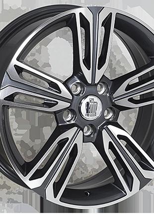 Диски колісні jh-h605 mg r18*7.0j pcd5*114.3 et45 dia 60.1 литі легкосплавні