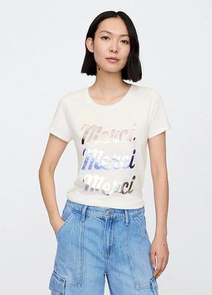 Жіноча футболка gap з принтом
