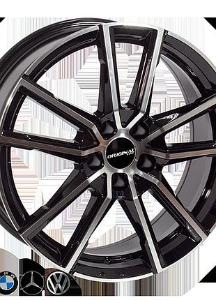 Диски колесные zw-7937 bp r18*7.5j pcd5*112 et25 dia 66.6 литые легкосплавные