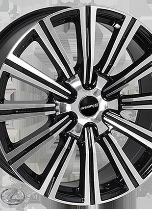 Диски колісні zw-bk5166 bp r20*8.5j pcd6*139.7 et25 dia 106.2 литі легкосплавні