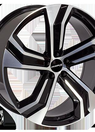 Диски колісні zf-fbx215 bmf r21*9.0j pcd5*108 et40 dia 63.4 литі легкосплавні