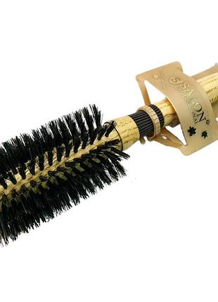Брашинг salon professional 27308 eni щетка деревянная, комбинированная щетина