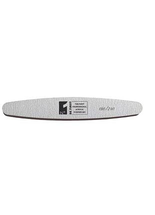 Пилочка для ногтей zebra be first овальная 180/240 afz-oval