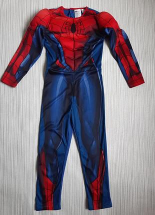 Карнавальный костюм человек паук spider man 6-8р от h&amp;m