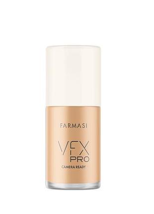 Тональна основа farmasi vfx pro camera ready foundation 09 golden warm, 30 мл