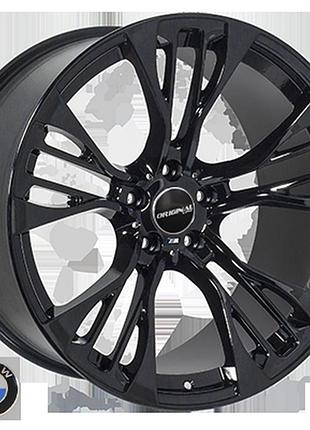 Диски колісні zw-bk5734 black r20*10.0j pcd5*120 et40 dia 74.1 литі легкосплавні