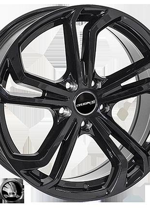 Диски колісні zw-bk5620 black r17*7.5j pcd5*112 et45 dia 57.1 литі легкосплавні