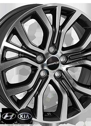 Диски колісні zf-tl1481nw gmf r18*7.0j pcd5*114.3 et38 dia 67.1 литі легкосплавні