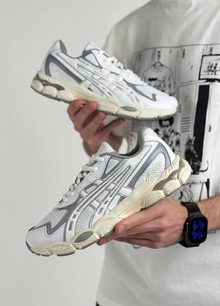Asics gel-nyc 2055 white grey beige