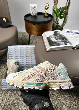 Asics gel-kahana 8 s beige pink mint