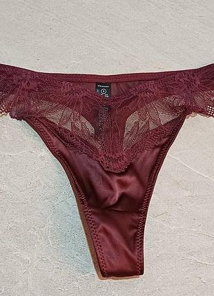 Трусики стринги кружевные primark