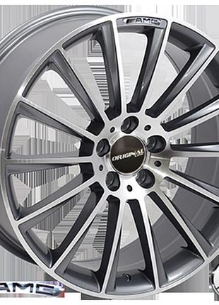Диски колесные zw-bk836 gp r18*8.5j pcd5*112 et35 dia 66.6 литые легкосплавные