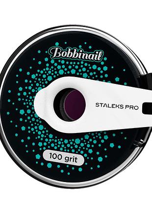Сменный файл-лента в пластиковой катушке staleks pro exclusive для придания длины и формы, 100 грит