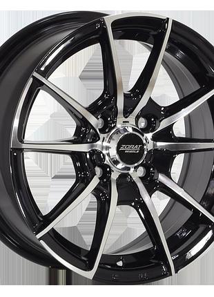 Диски колесные zw-3367 bp r14*6.0j pcd4*100 et35 dia 67.1 литые легкосплавные