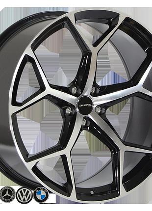 Диски колесные zf-727 mb r22*10.0j pcd5*112 et20 dia 66.6 литые легкосплавные