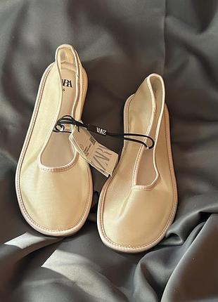 Балетки сітчасті zara 36
