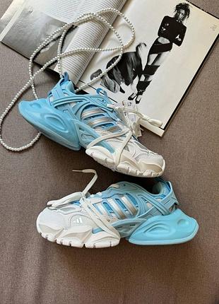 Стильні жіночі кросівки adidas vento xlg delux blue white