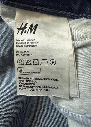 Джинсовые шорты h&m 4
