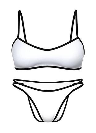 Раздельный купальник victoria's secret топ и плавки чики