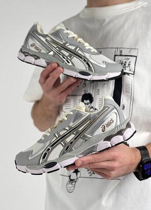 Asics gel-nyc 2055 light grey white