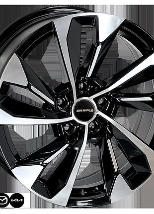 Диски колесные zw-1181 bp r18*7.5j pcd5*114.3 et40 dia 67.1 литые легкосплавные