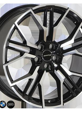 Диски колесные zf-zy08004 mb r20*8.5j pcd5*112 et25 dia 66.6 литые легкосплавные