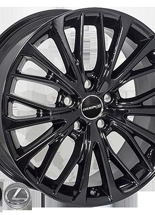 Диски колісні zf-tl1515 black r18*8.0j pcd5*114.3 et50 dia 60.1 литі легкосплавні
