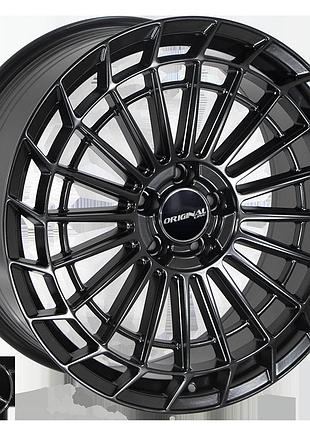 Диски колісні zf-fbx162 mattblack r20*8.5j pcd5*112 et38 dia 66.6 литі легкосплавні