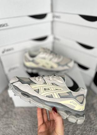 Asics gel-nyc grey beige