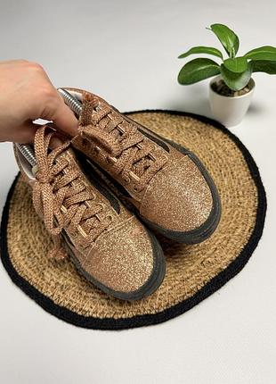 Блискучі кеди vans для дівчинки 6