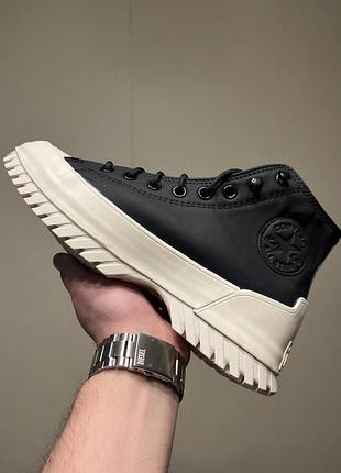 Converse chuck taylor all star lugged black 4