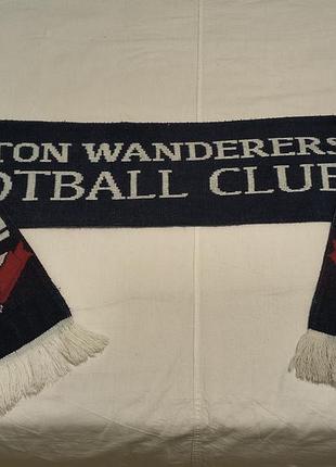 Bolton wanderers fc  - фанатський ретро-шарф вс болтон вондерерс 1977 , апл англія