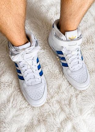 👟 оригінальні кросівки adidas, біло-сині