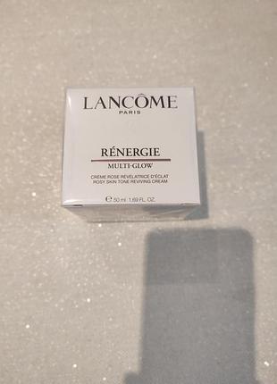 Крем для омолодження та освітлення шкіри від lancome renergie multi glow