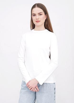 Жіночий чорний лонгслів equilibri белый, s