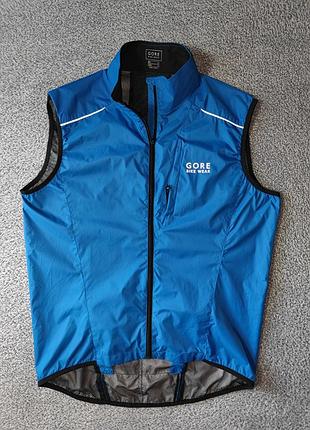 Веложилетка gore bike wear windstopper countdown as vest
оригинал