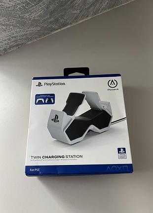 Зарядна станція ps5 / зарядна станція playstation 5 / док станція ps5 / ps5 / playstation 5 /зарядная станция powera twin для dualsense / sony / ps4