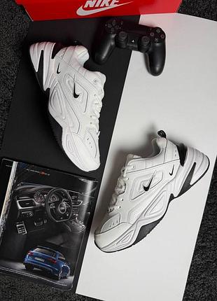 Чоловічі кросівки nike m2k tekno m white black