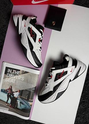 Жіночі кросівки nike m2k tekno w white black red