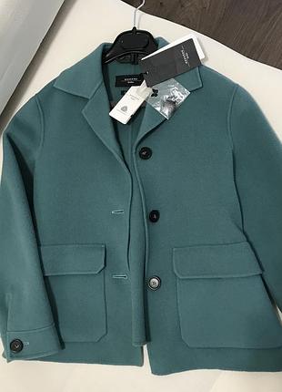 Невероятный новый шерстяной жакет max mara с бирками