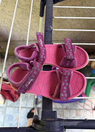 Босоножки сандалі clarks дитячі