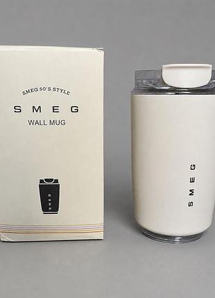 Smeg термокружка 240 мл бежева