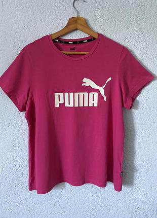 Оригінальна жіноча футболка puma ess logo tee