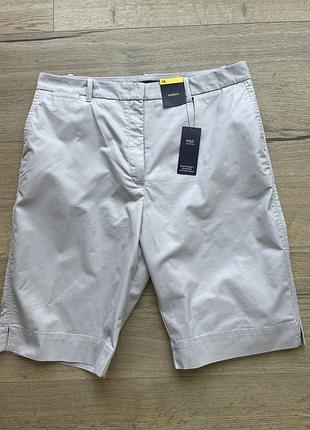 Шорти чоловічі marks&spencer сірий бавовна чіноси