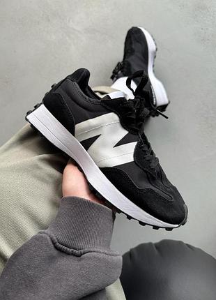 New balance 327 black/white