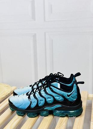 Кросівки nike air vapormax plus spirit, бірюзово-сині, 924453-301