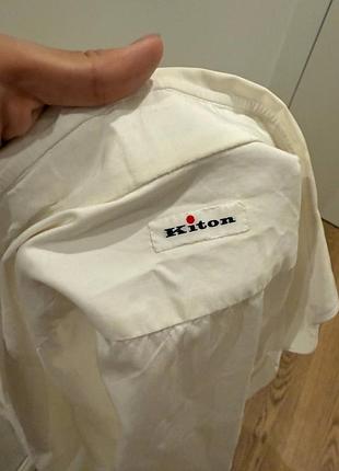 Біла сорочка kiton